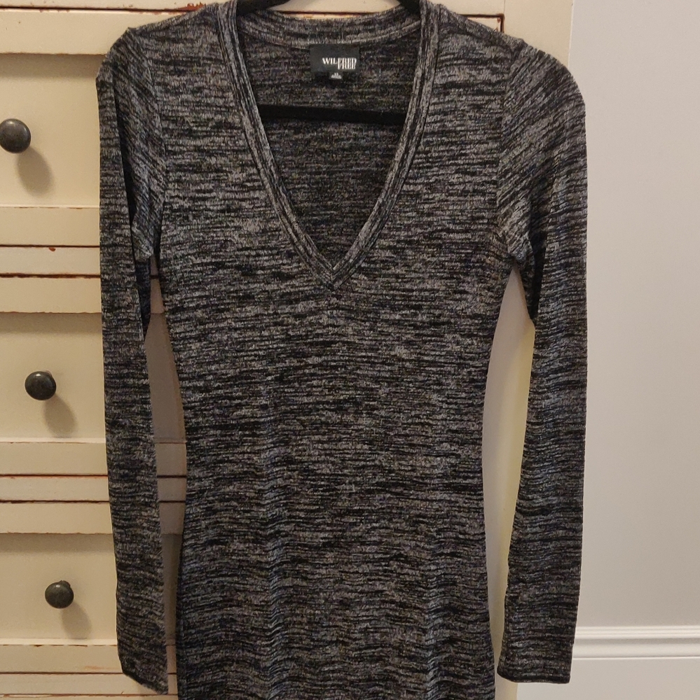 Wilfred charcoal dress